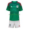 Maillot de Supporter Mexique Domicile Coupe du Monde 2022 Pour Enfant